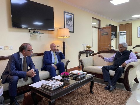 Picture of three people