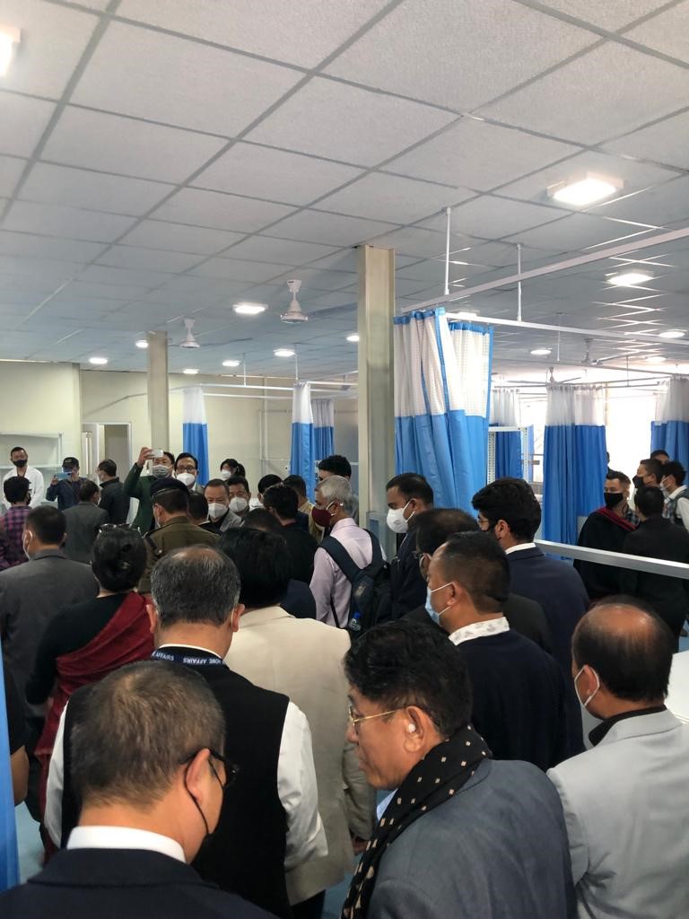 Indvielse af Covid-hospitalsudbygning