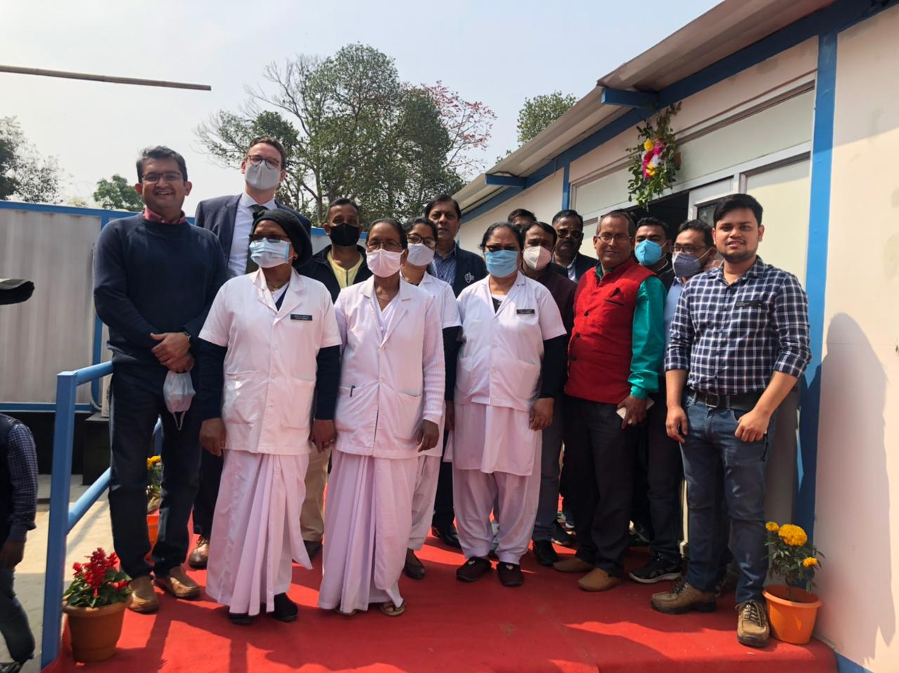 Indvielse af Covid-hospitalsudbygning